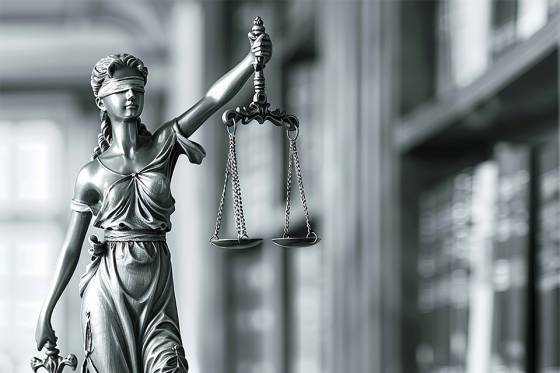 Foto: Statue von Justitia